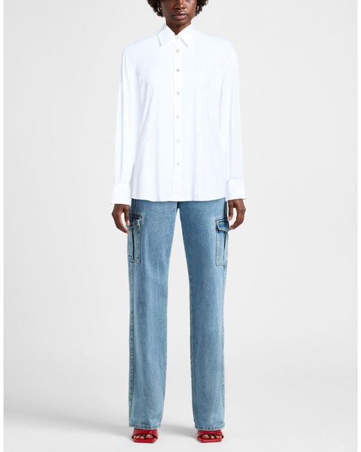 Rrd White Shirt Polyamide, Elastane