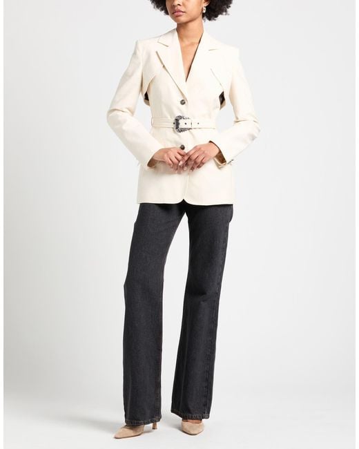 Versace Jeans Couture Natural Blazer