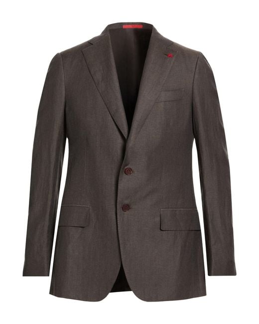 Isaia Black Blazers for men