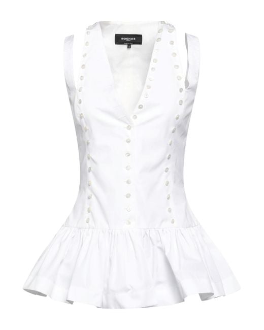 Top Rochas de color White