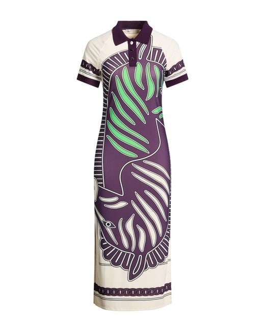 Tory Burch White Midi Dress
