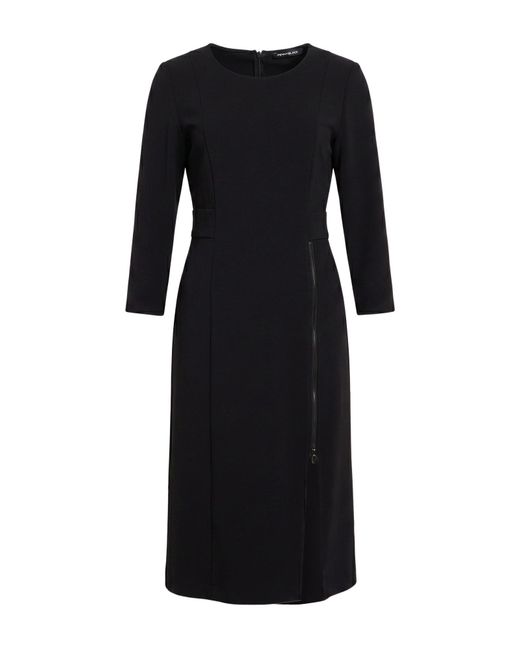 Pennyblack Black Midi Dress Polyester, Elastane