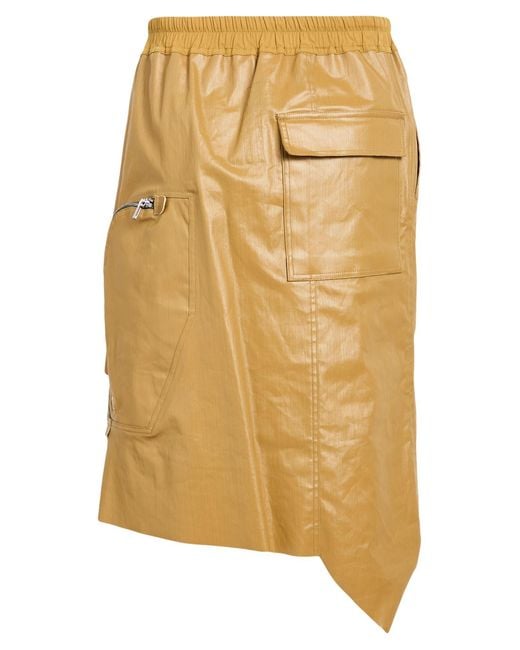 Gonna Midi di Rick Owens in Multicolor da Uomo