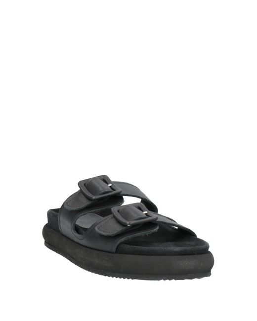 Date Black Sandals