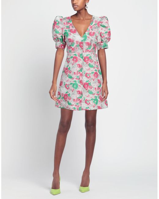 Ganni Pink Mini Dress