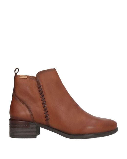 Pikolinos Brown Ankle Boots