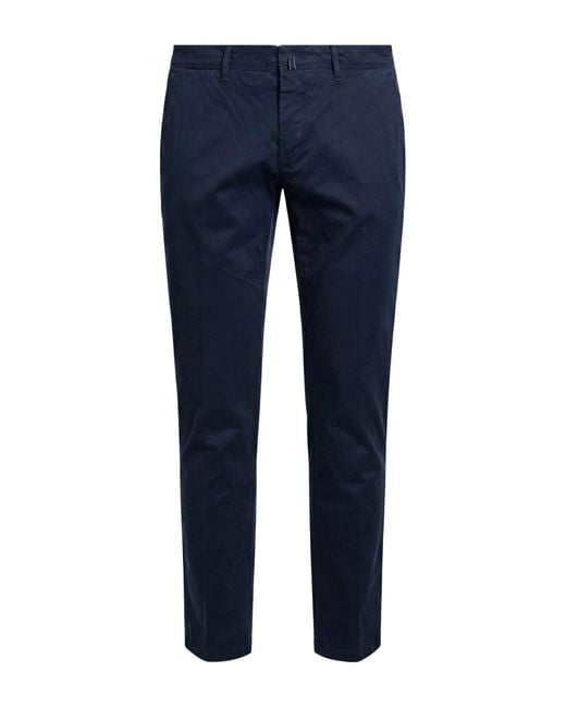 L.b.m. 1911 Blue Pants Cotton, Elastane for men