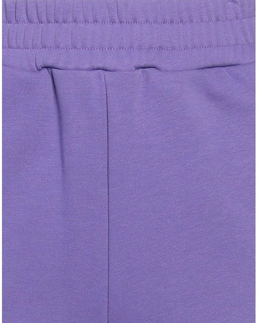 Dondup Purple Pants Cotton, Polyester