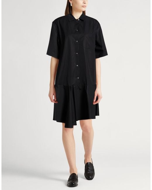 Aspesi Black Mini Dress