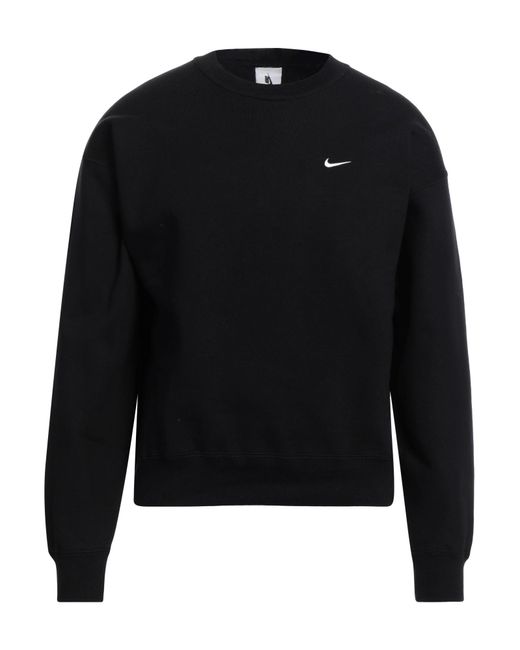 Felpa di Nike in Black da Uomo