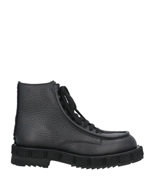 THE ANTIPODE Black Ankle Boots Leather for men