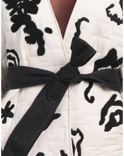 Alysi White Puffer Cotton