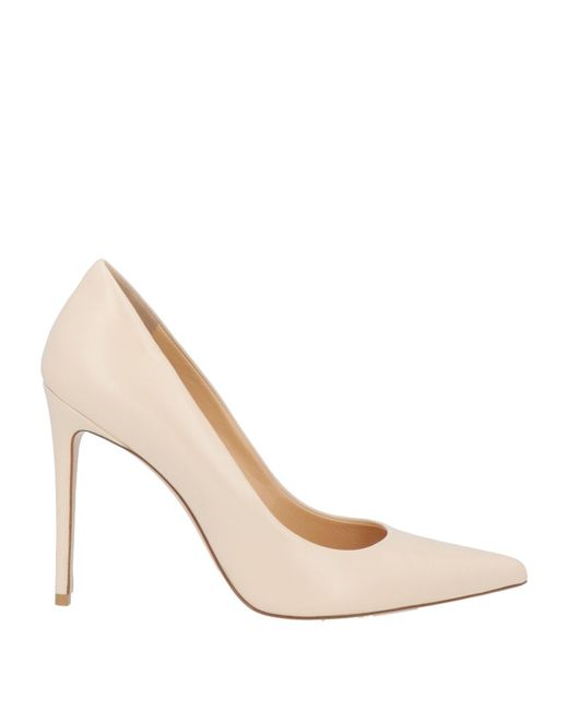 Aldo Castagna White Cream Pumps Leather