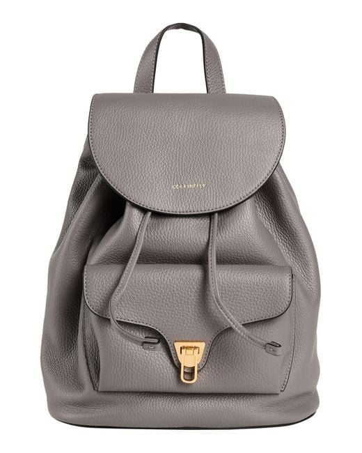 Coccinelle Gray Backpack
