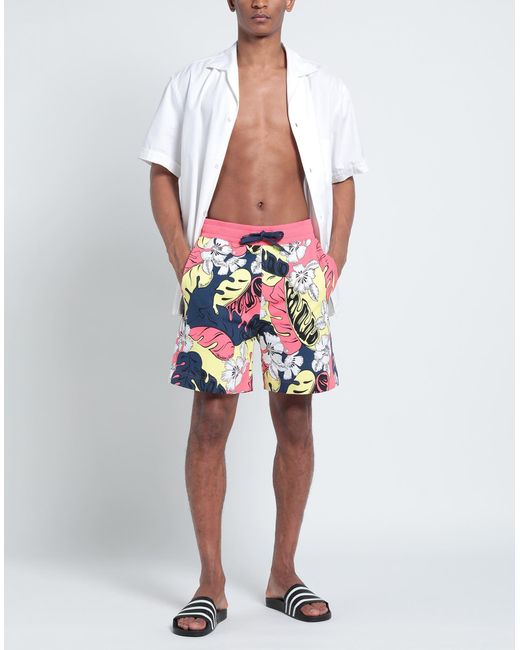 Moschino Multicolor Beach Shorts And Trousers for men