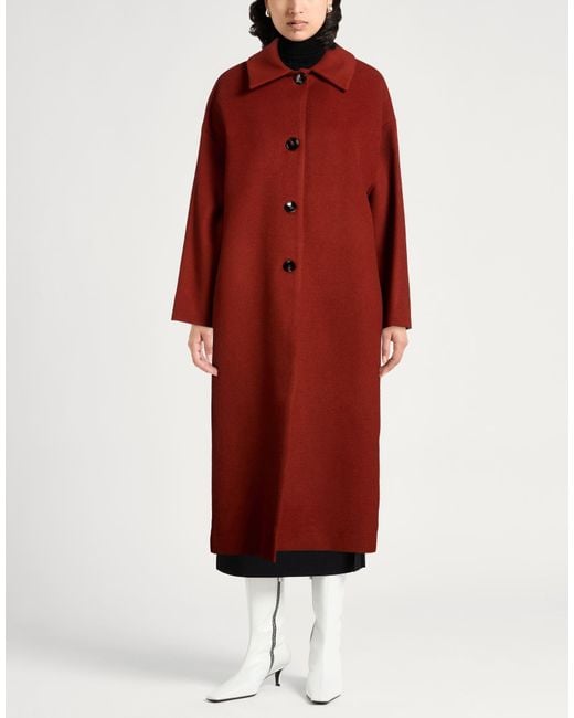 Rita Row Red Coat