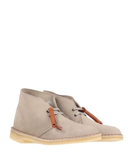 Clarks Natural Ankle Boots for men