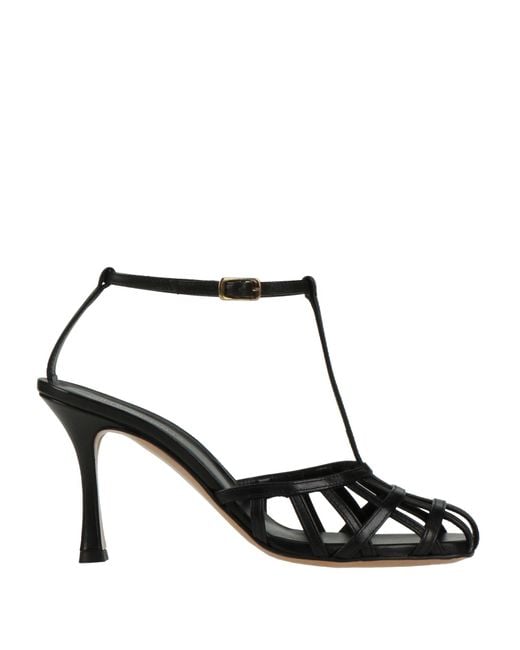 Guglielmo Rotta Black Sandals