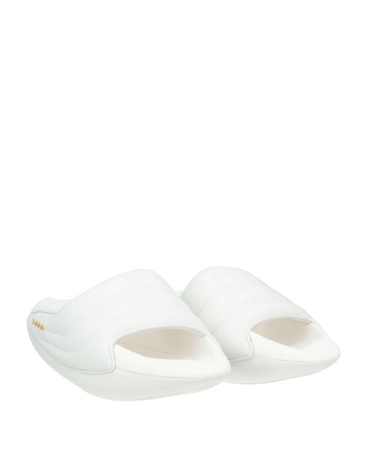 Balmain White Sandals for men