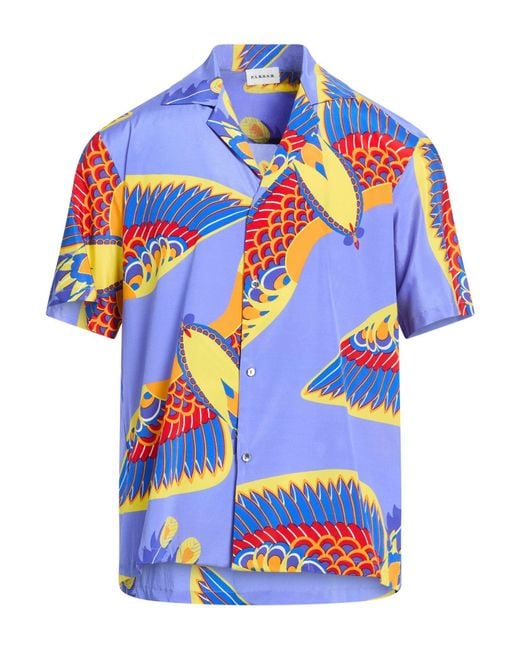 P.A.R.O.S.H. Blue P.A.R.O..H. Shirts for men
