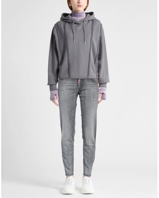 DSquared² Gray Jeans Cotton, Elastomultiester, Elastane