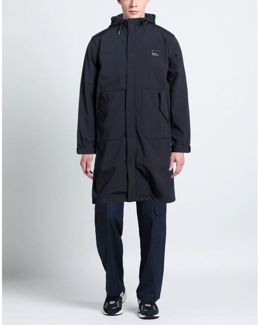 Class Roberto Cavalli Blue Overcoat & Trench Coat for men