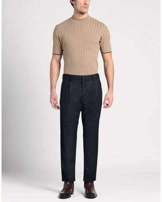 hindustrie Blue Midnight Pants Wool, Polyamide, Cashmere for men