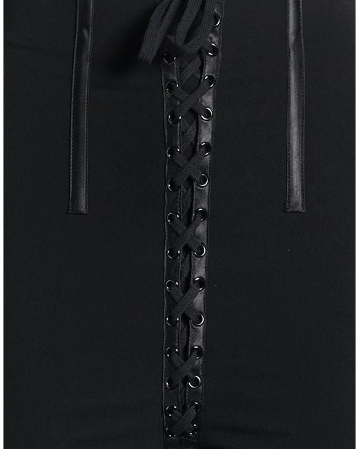 Dolce & Gabbana Black Pants Viscose, Polyamide, Elastane