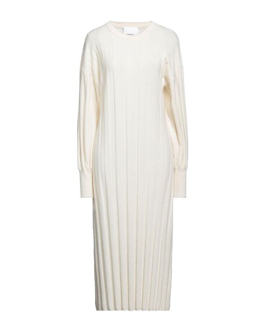 Vestito Midi di Erika Cavallini Semi Couture in White