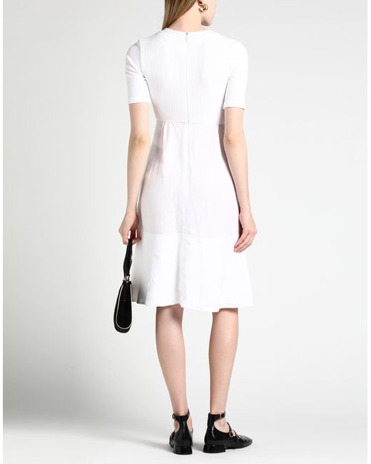 Loewe White Midi-Kleid