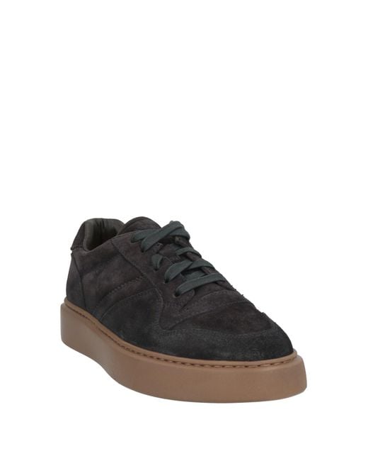 Doucal's Black Trainers for men