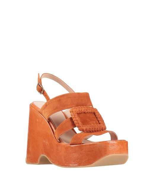 Zinda Brown Sandals Leather