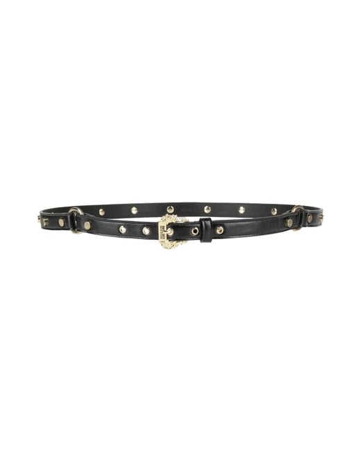 Versace Jeans Couture White Belt Goat Skin