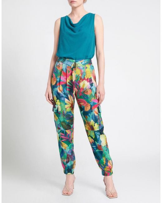 Liu Jo Blue Pants Polyester