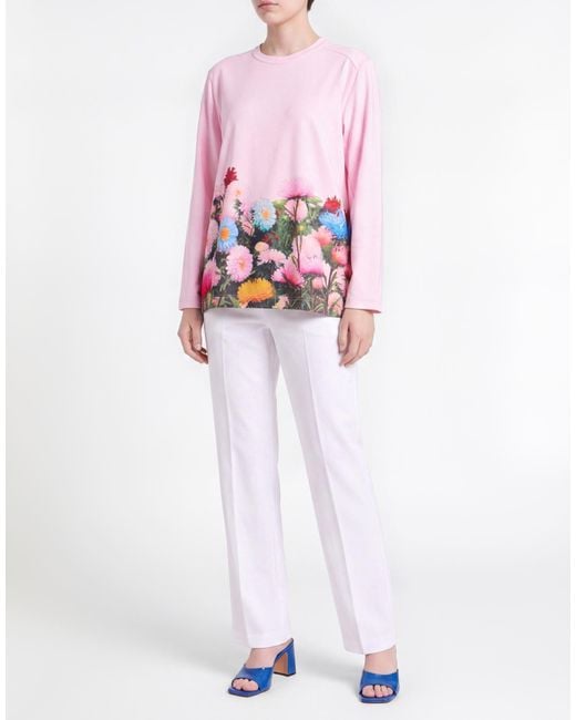Comme des Garçons Pink T-Shirt Polyester