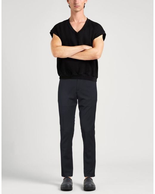 Dondup Blue Midnight Pants Virgin Wool, Elastane for men
