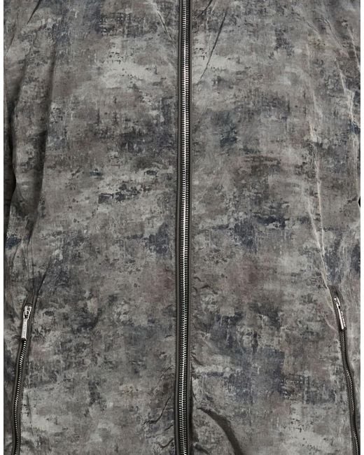 Moorer Gray Jacket Polyester for men