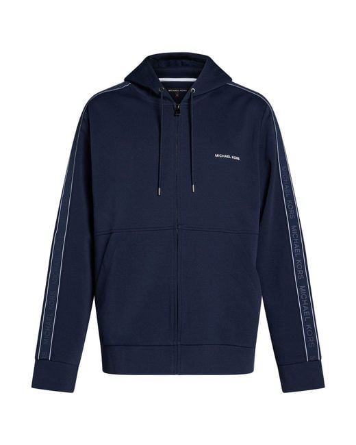 Michael Kors Blue Sweatshirt Cotton, Organic Cotton, Recycled Polyester for men