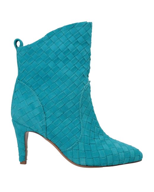 The Seller Blue Ankle Boots