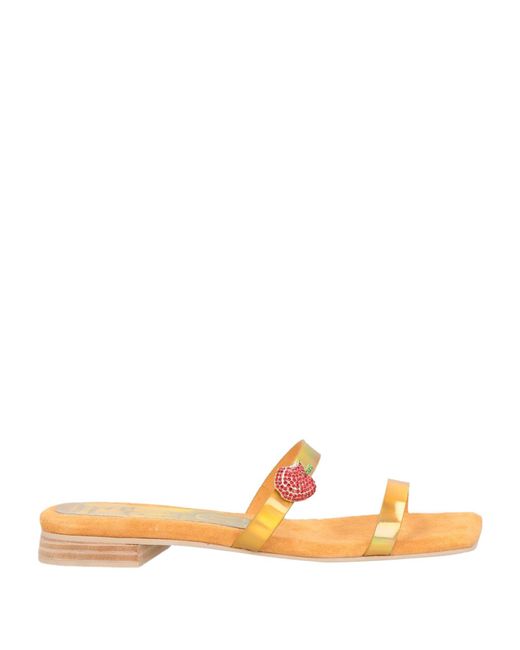 Ras Orange Sandals
