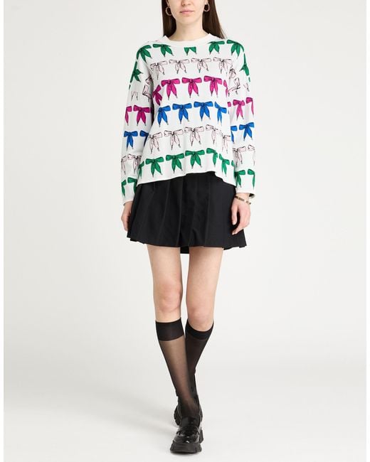 Boutique Moschino Green Sweater Viscose, Polyamide