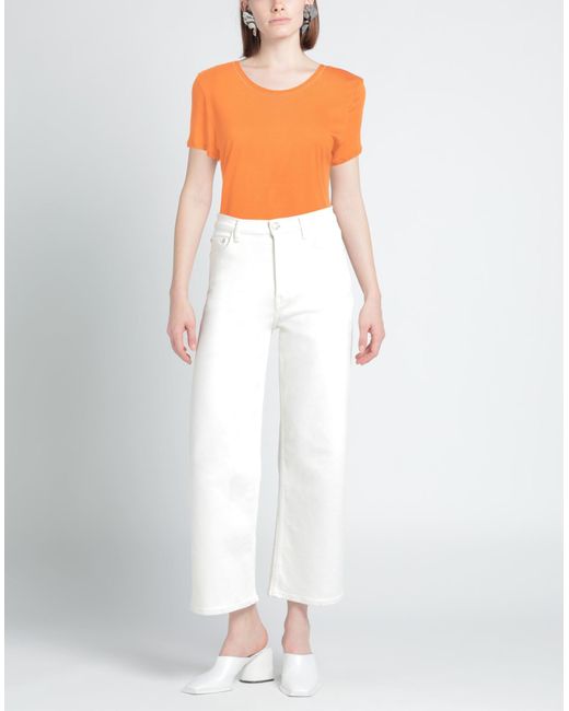 Purotatto Orange T-Shirt Modal, Milk Protein Fiber