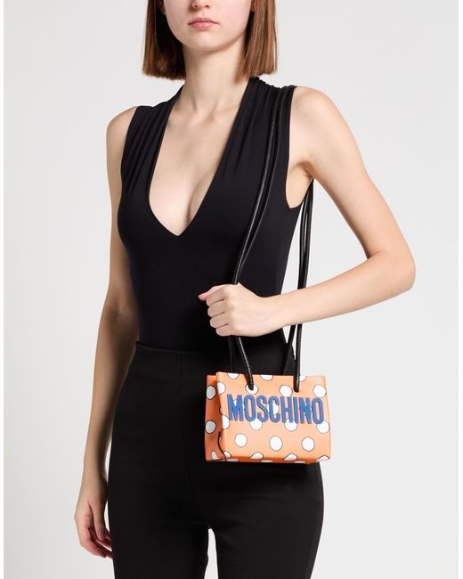 Moschino Orange Cross-body Bag