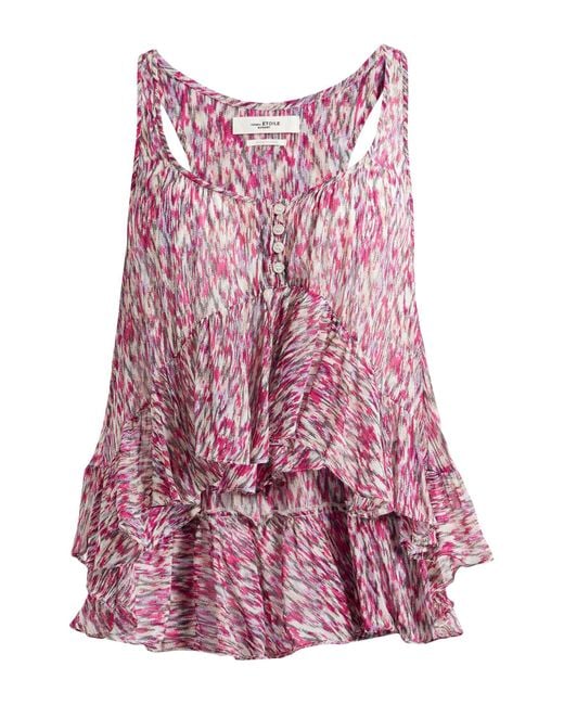Isabel Marant Red Fuchsia Top Viscose