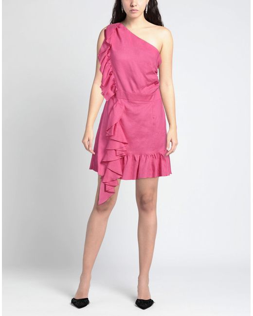 ACTUALEE Pink Mini-Kleid