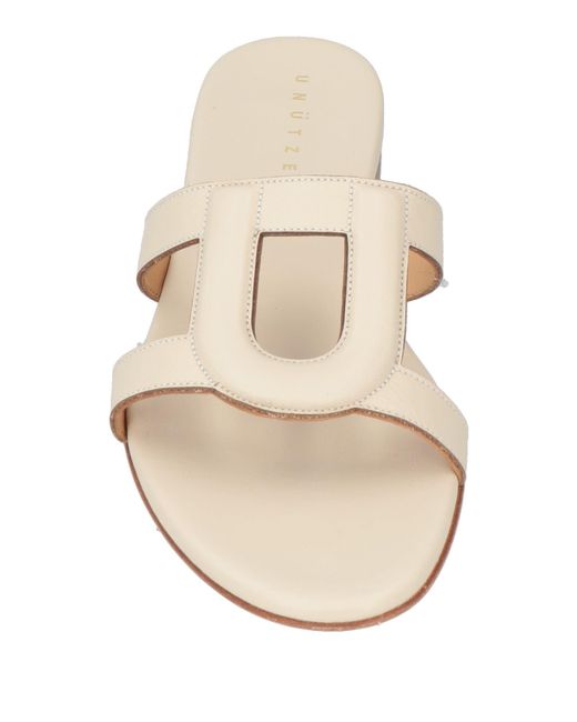 Unützer Natural Sandals Leather