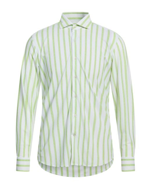 Ghirardelli Green Lime Shirt Polyamide, Elastane for men