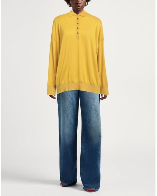 Pullover Massimo Alba de color Yellow