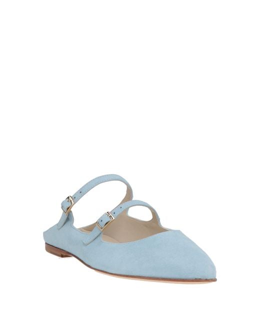 Eleventy White Sky Mules & Clogs Leather