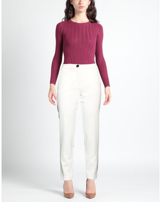 Anna Molinari White Trouser